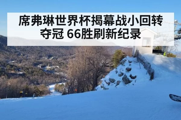 席弗琳世界杯揭幕战小回转夺冠 66胜刷新纪录